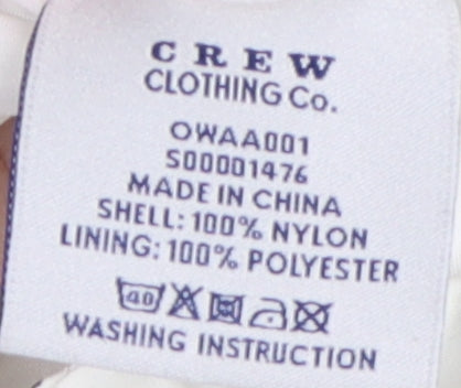 Crew Clothing Co. Women's White Parka Jacket Size 14