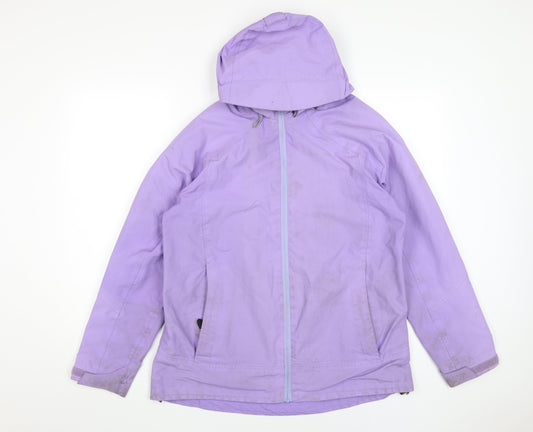 Craghoppers Women's Purple Windbreaker Jacket Size 14