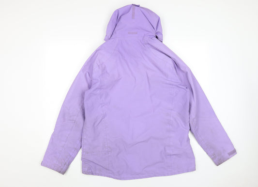 Craghoppers Women's Purple Windbreaker Jacket Size 14