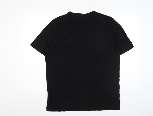 Hugo Boss Men's Black XL Regular Fit T-Shirt