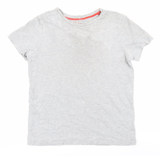 Teenss UK Size L Boden Grey 100% Cotton T-Shirt