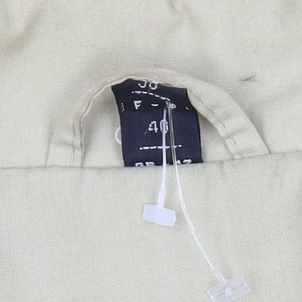 Arnold Scaasi Beige Trench Coat Unisex Adults S Classic