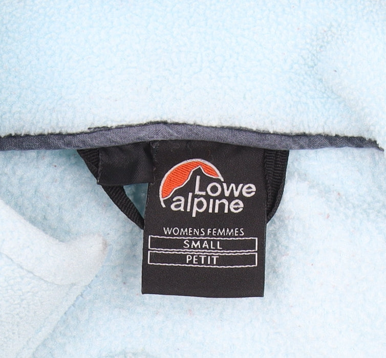 Lowe Alpine Women's Blue Fleece Jacket S, Full Zip