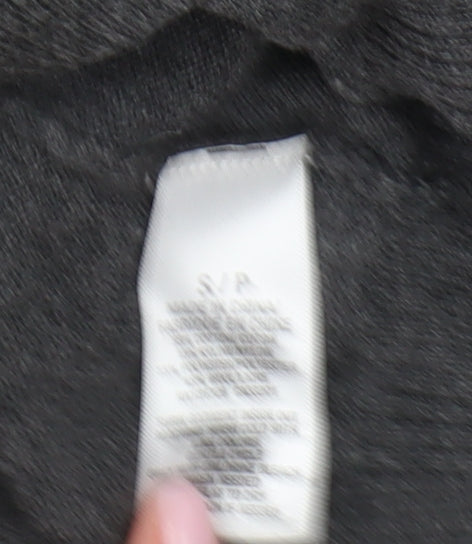 Aeropostale Men's Grey V-Neck Pullover Jumper S