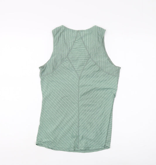 Marmot Women's Green XS Tank Top with Stripes