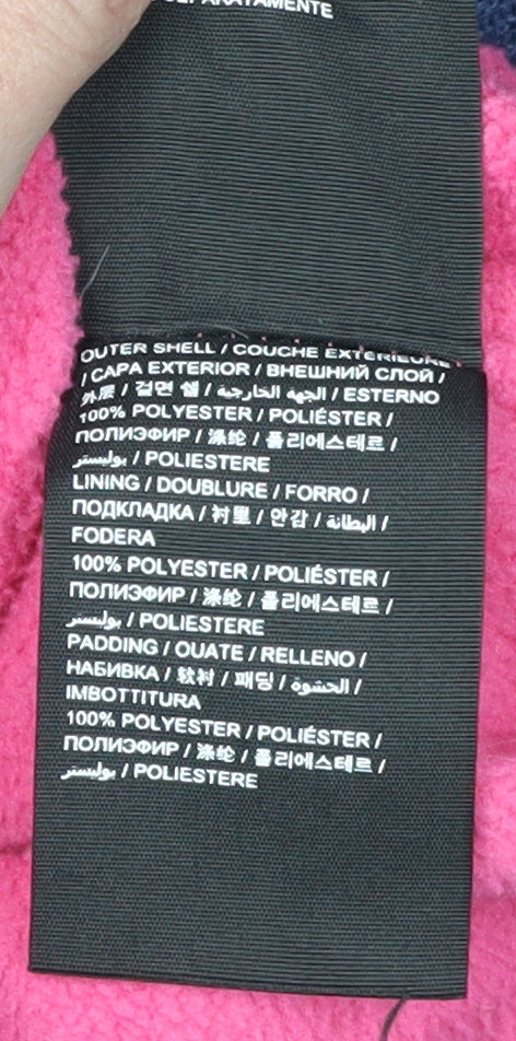 Superdry Women's Blue Hooded Puffer Jacket XS