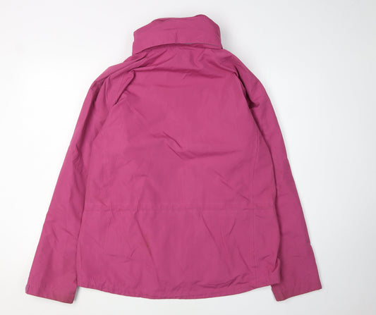 Trespass Womens Pink Waterproof Jacket L
