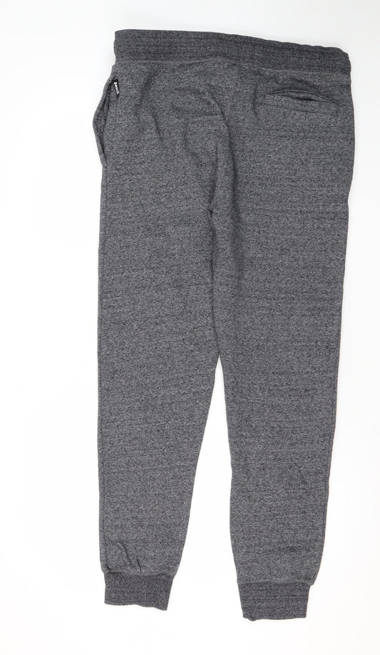 Bench Grey Jogger Trousers for Men - Large, Casual Comfort