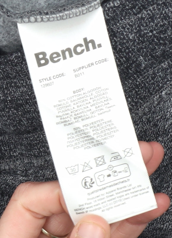 Bench Grey Jogger Trousers for Men - Large, Casual Comfort