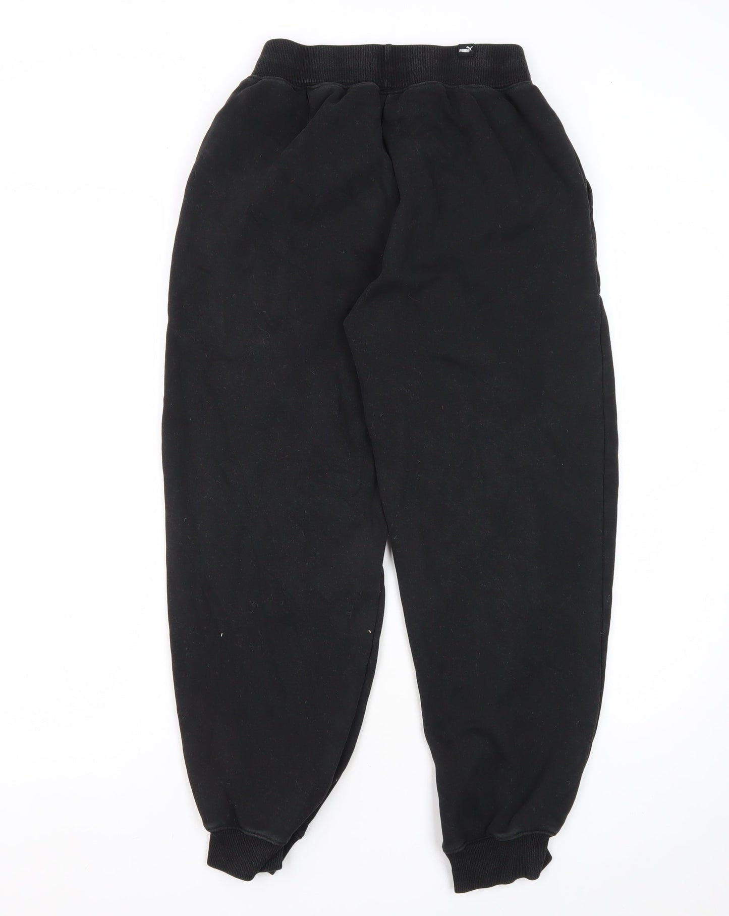 Puma Men's Black XS Sweatpants with Logo