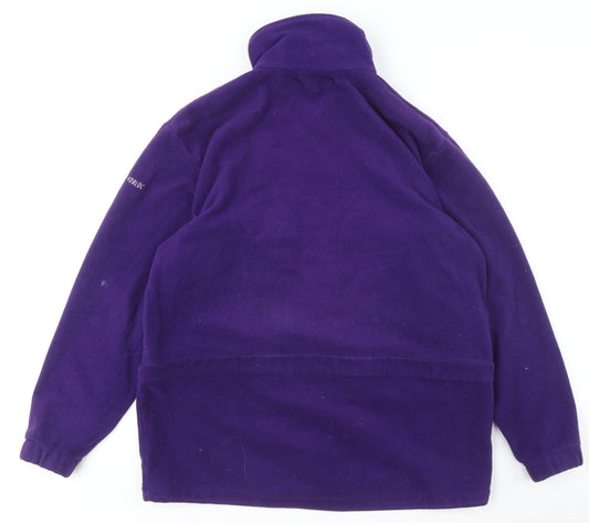 Karrimor Women's Purple Fleece Jacket Size 16, Casual Outdoor