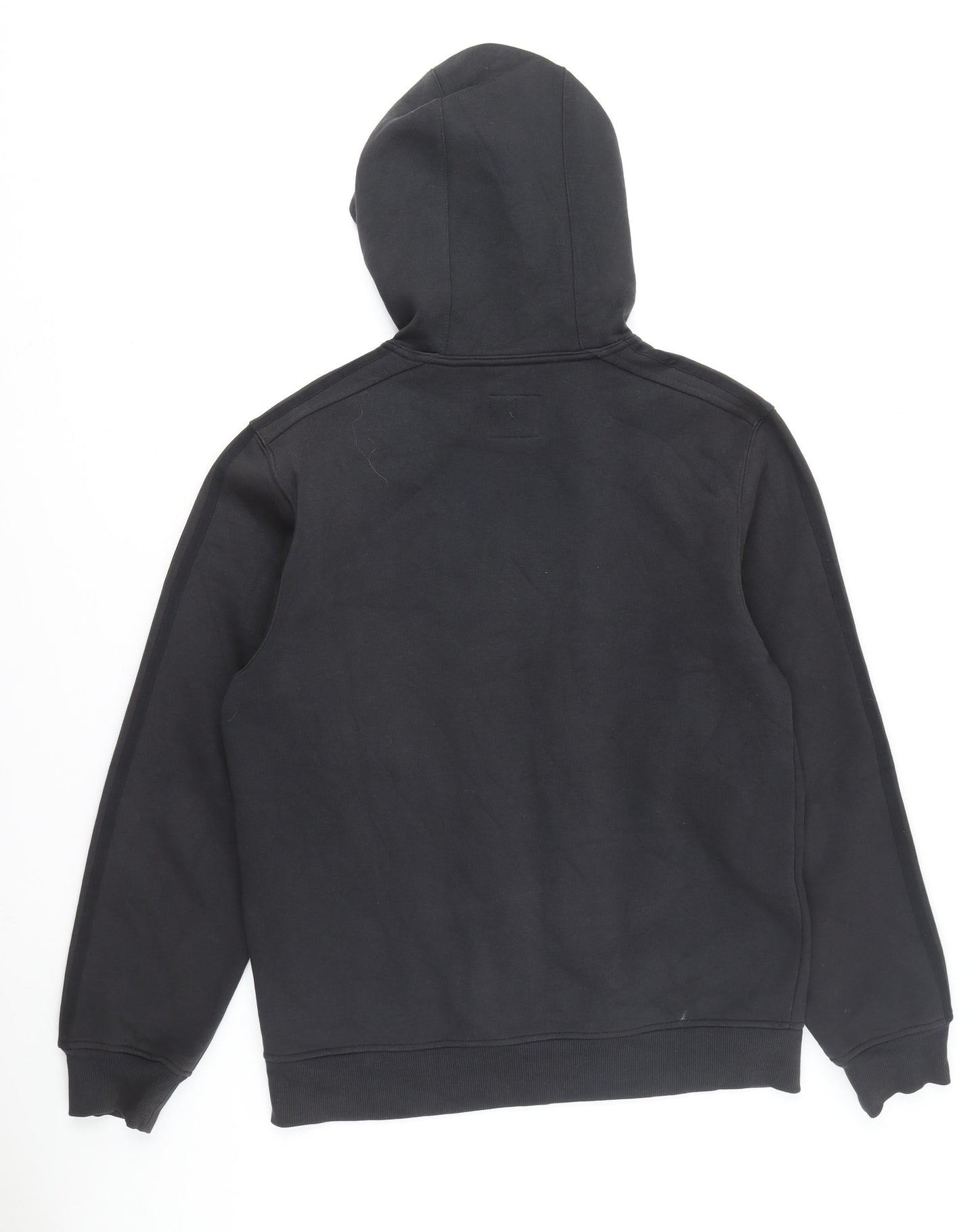 Adidas Unisex Black Full Zip Hoodie - S