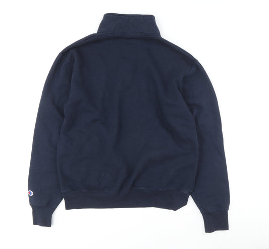 Champion Unisex Blue Medium Pullover Sweatshirt