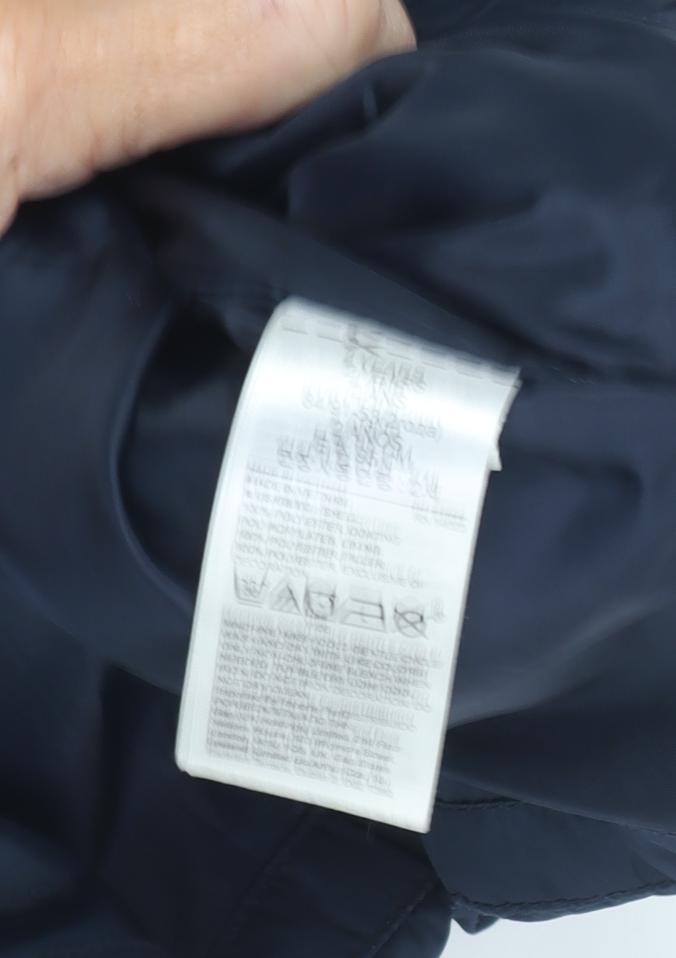Brand and care label for Gap boys’ blue bodywarmer jacket - 2 years