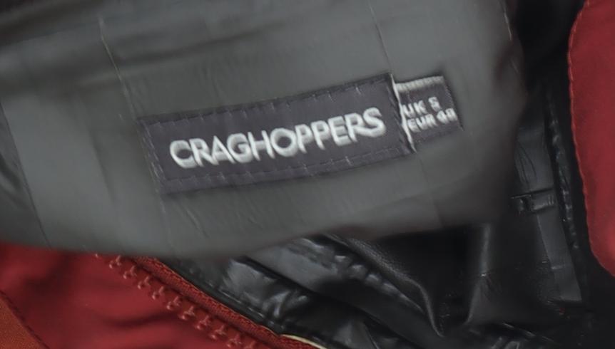 Craghoppers Men's Red Waterproof Hooded Jacket