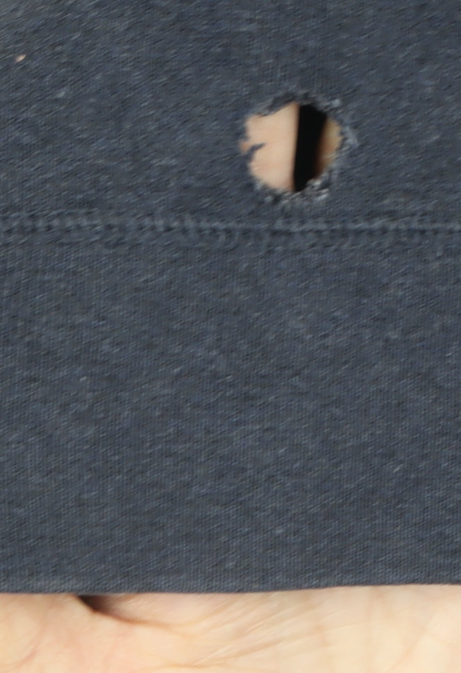 BOSS Men's Blue Casual Jacket L Stand-Up Collar