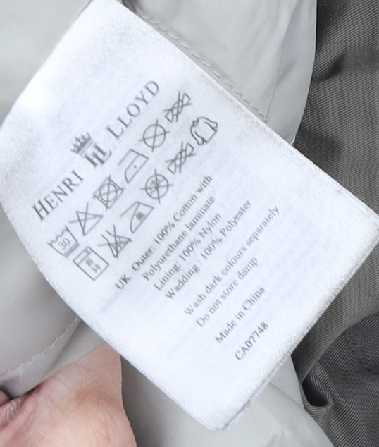 Henri Lloyd Green Parka Jacket, Unisex, S, Winter Style