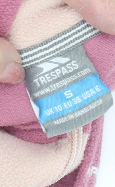 Trespass Women's Pink Fleece Sweatshirt S
