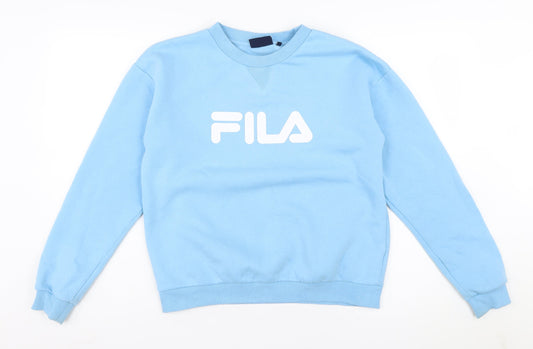 Fila Women's Blue Pullover Sweatshirt XS