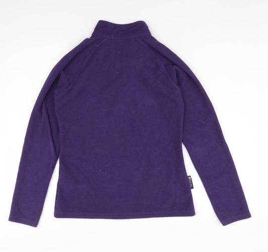 Mountain Warehouse Women's Purple Fleece Pullover Sweatshirt