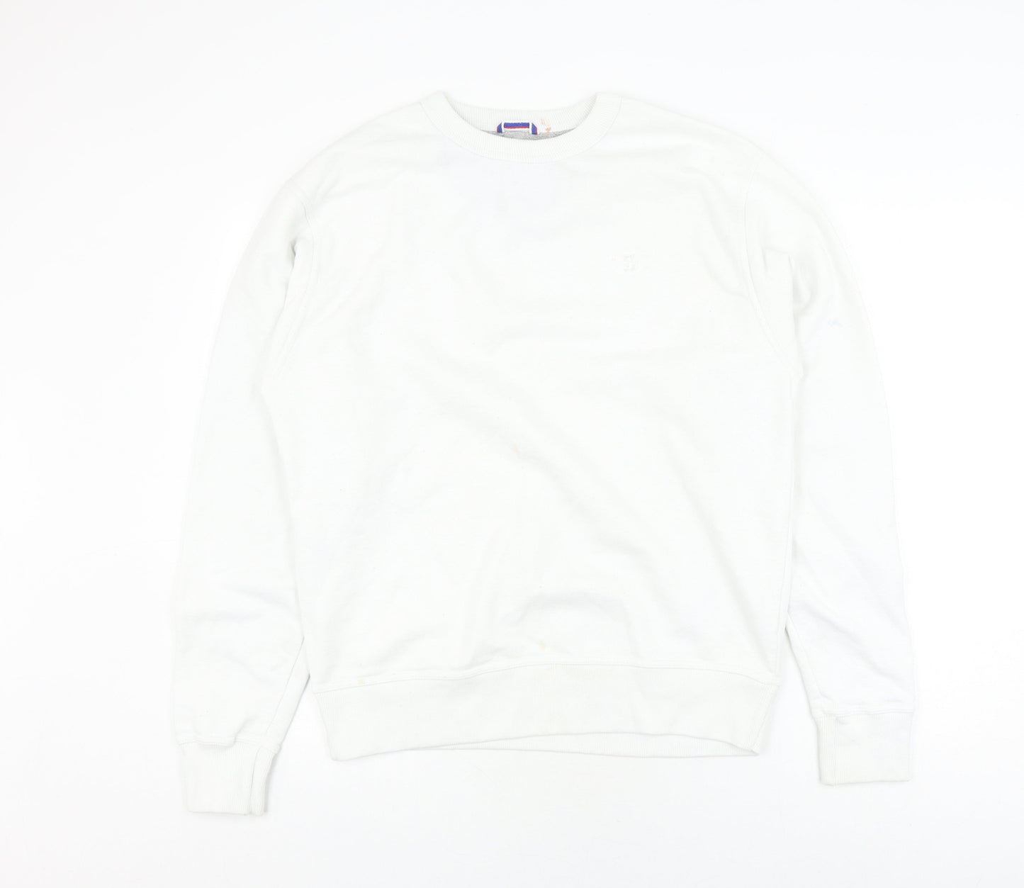 Champion White Unisex M Pullover Sweatshirt
