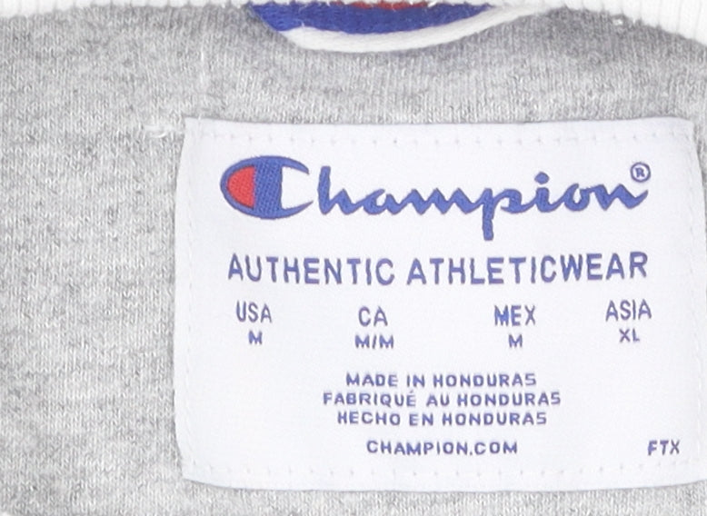 Champion White Unisex M Pullover Sweatshirt