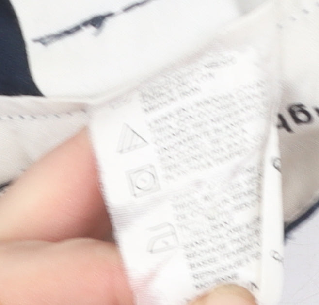 Dickies Men's Blue Straight Trousers 32 Polyester Cotton