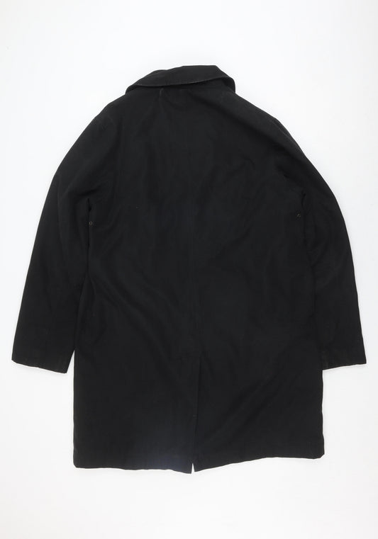 butlerandwebb Women's Black Mid-Length Coat, Size S