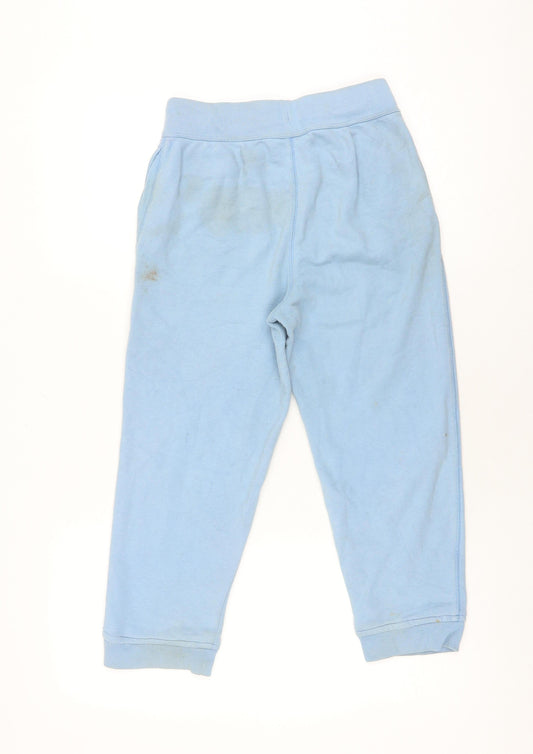GAP Boys Blue Jogger Trousers XL 12-13 Years Cotton Blend