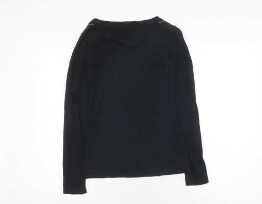 Lee Women's Black XS Long Sleeve T-Shirt