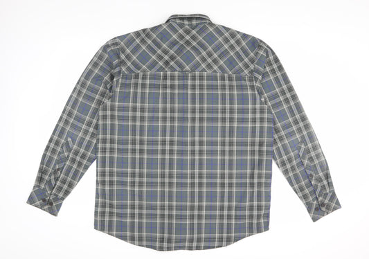 Rohan Men's L Multicoloured Plaid Button-Up Shirt