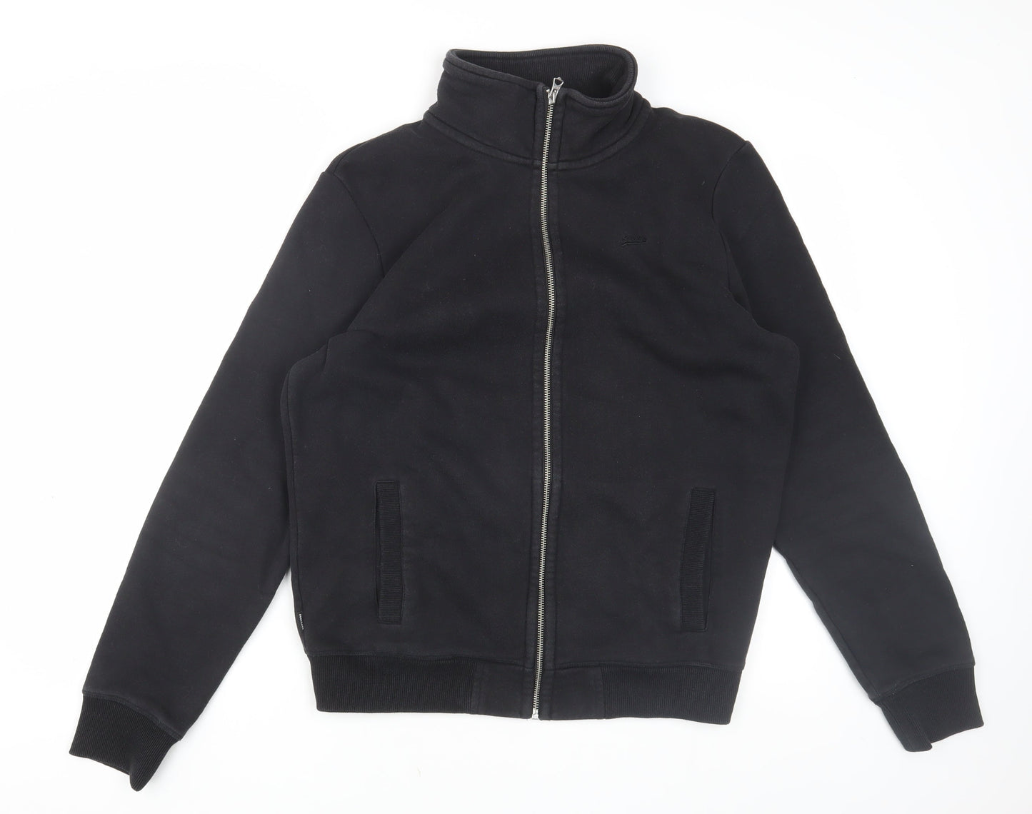 Superdry Men's Black Bomber Jacket Size L