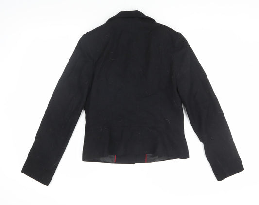 Laura Ashley Women's Black Blazer Slim Fit Size 12