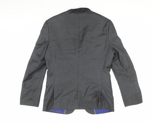 Marks and Spencer Men's Grey Blazer 38 Regular