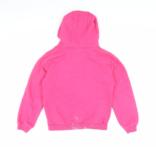 Mountain Warehouse Pink Girls Floral Hoodie 11-12Y