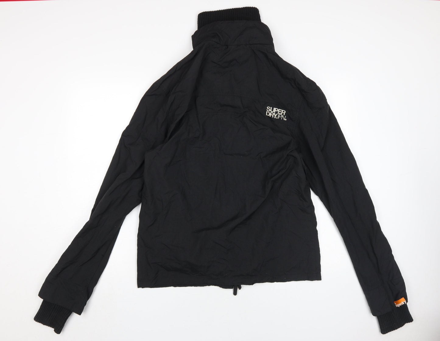 Superdry Women's Black Bomber Jacket L Outdoor Casual