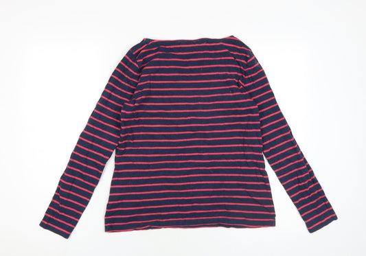 Crew Clothing Women’s Blue Striped Long Sleeve Top Size 12