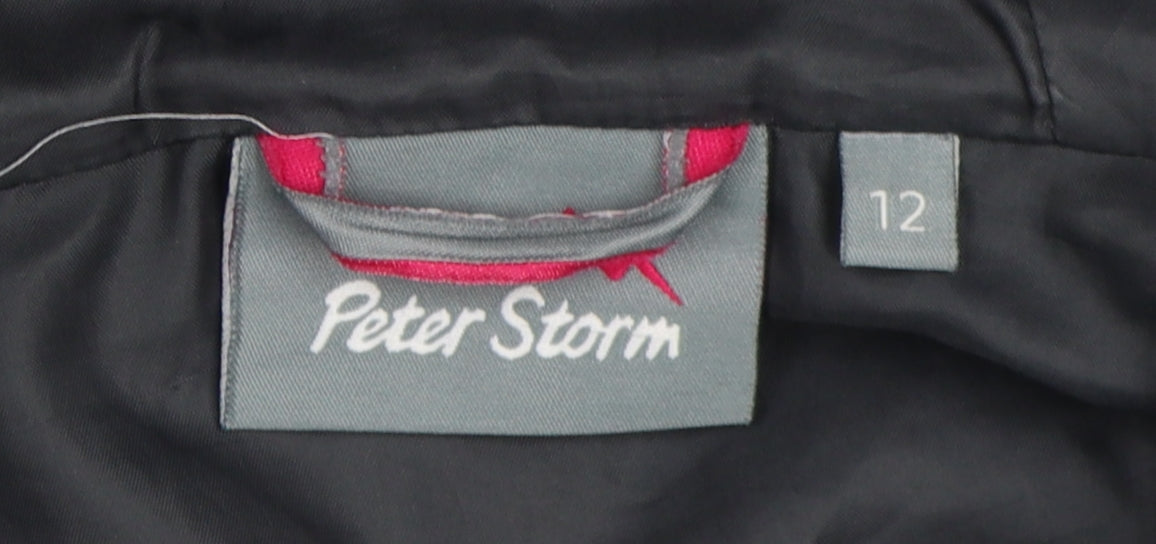 Peter Storm Women's Black Puffer Jacket Size 12