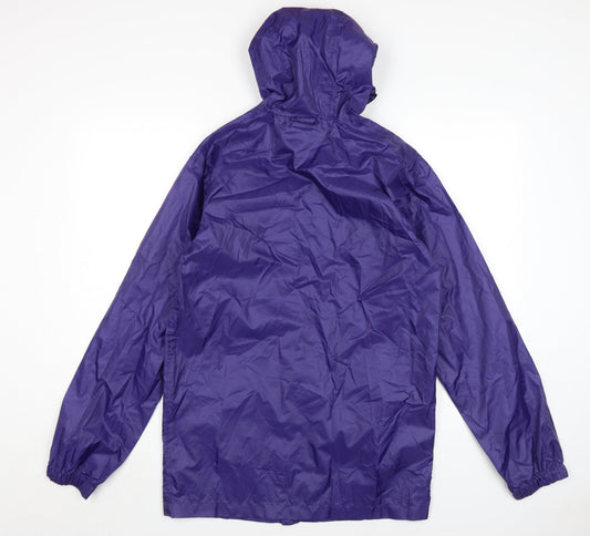 Regatta Women's Purple S Hooded Windbreaker Jacket