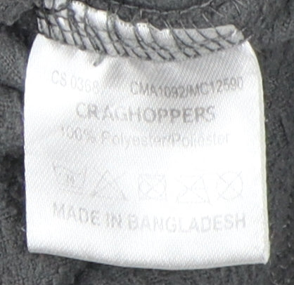 Craghoppers Men’s Grey Fleece Sweatshirt L 1/4 Zip
