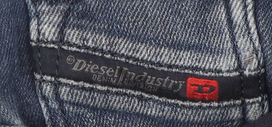 Diesel Men Blue Skinny Jeans Size 34