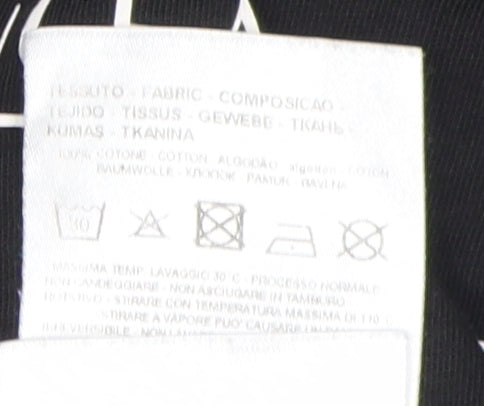 Armani Exchange Men's Black Slim Fit T-Shirt, Size S