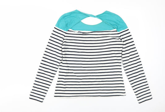 Superdry Women's Multicoloured Stripe T-Shirt Size 12