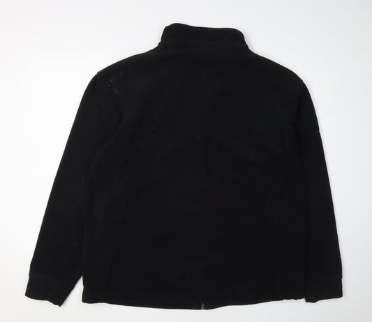 Trespass Men's Black Fleece Jacket L Casual