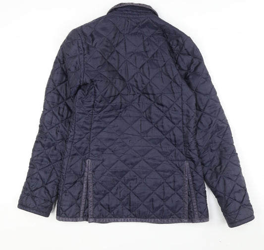 Lavenham Women's Black Quilted Jacket Size 10