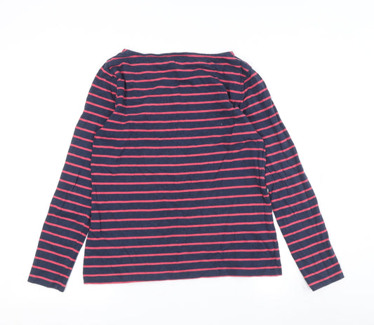 Crew Clothing Women's Multicoloured Stripe T-Shirt Size 12