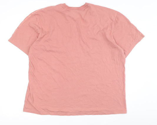 Adidas Women's Pink Relaxed Sports T-Shirt Size 14