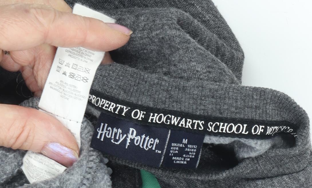 Harry Potter Women Grey Crew Neck Pullover Sweatshirt M
