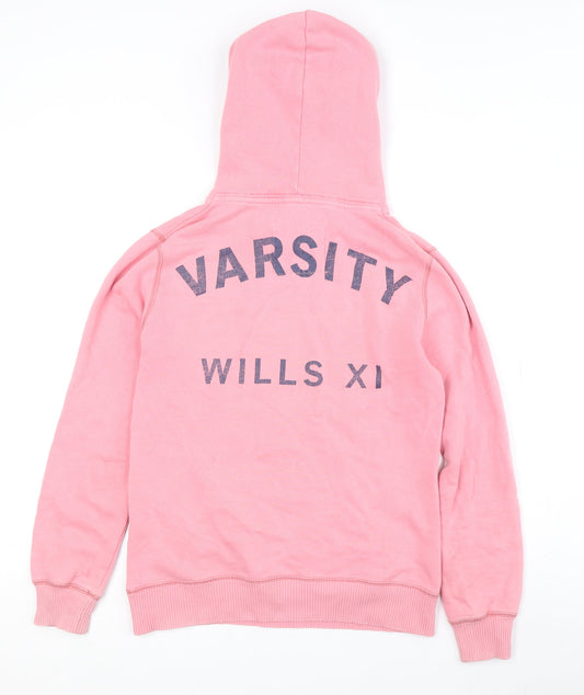 Jack Wills Women’s Pink Pullover Hoodie M