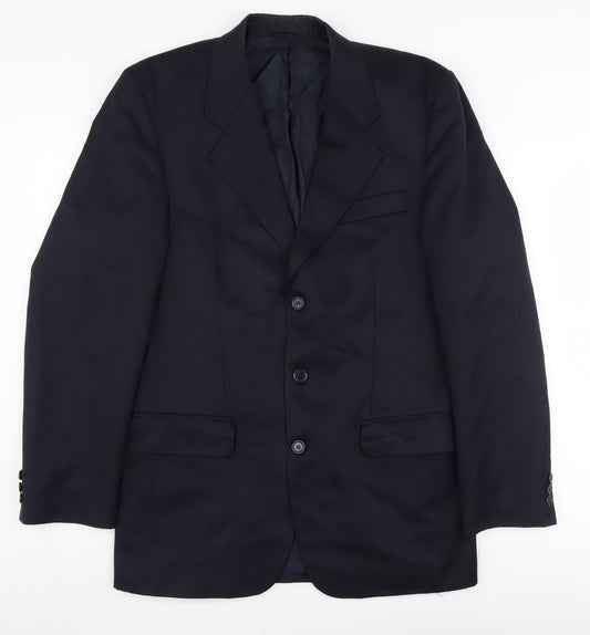 Centaur Today Men's Blue Long Blazer Size 38L